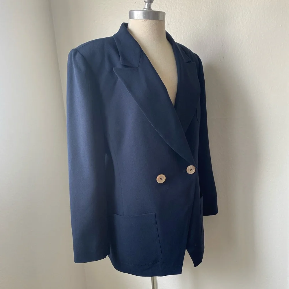 Christian Dior Vintage Black Blazer 12
